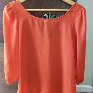 Blue Rain Sheer Blouse